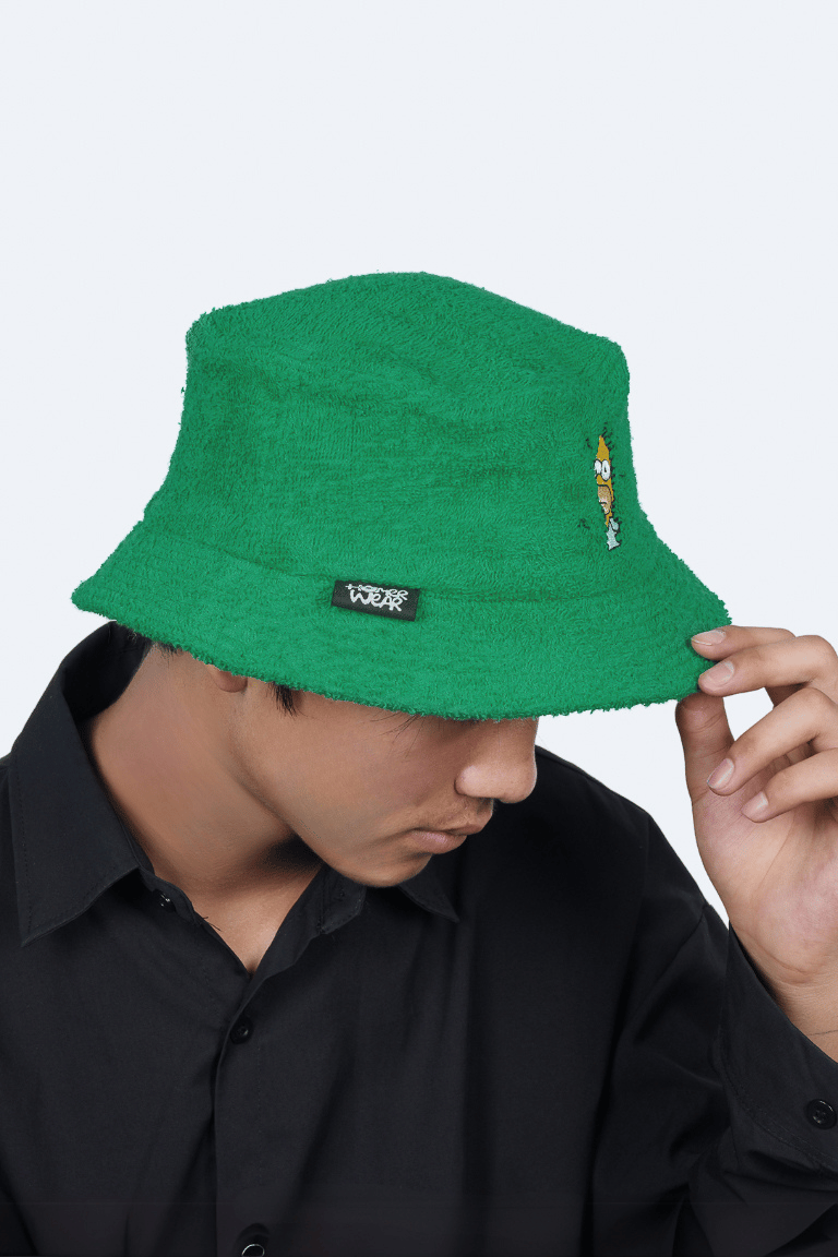 Homer in the Bushes Unisex Bucket Hat